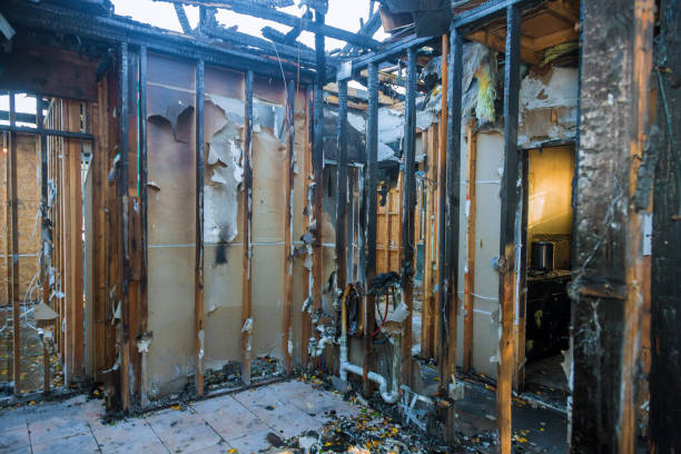 Professional Soot Cleanup technician working in Browns Mills, NJ